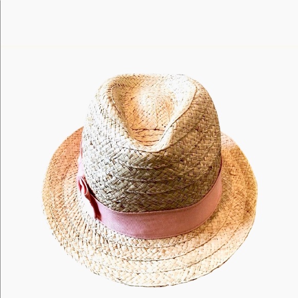 hat attack Accessories - Hat Attack straw hat with ribbon